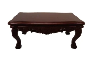 Dolls House Coffee Table Mahogany Colour Lounge Furniture Miniature 1:12th Scale