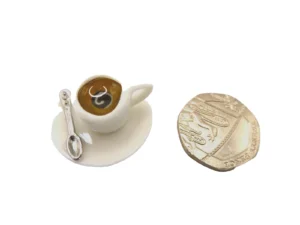 Dolls House Drink Cup of Espresso Kitchen Café Miniature 1:12th Scale