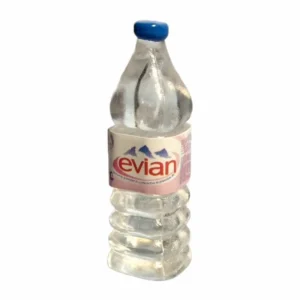 Dolls House Drink Evian Water x 2 Kitchen Shop Miniature 1:12th Scale