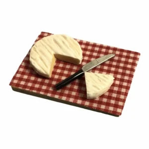 Dolls House Food Cheese on Board Camembert Kitchen Shop Miniature 1:12th Scale
