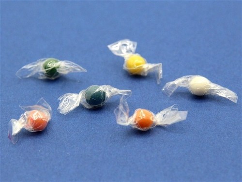Dolls House Food Loose Wrapped Candie Sweets Shop Kitchen Miniature 1:12th Scale